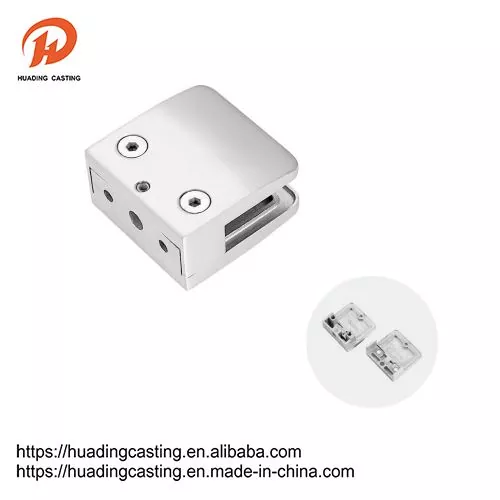 304 316 stainless steel persegi kaca klem klem pagar