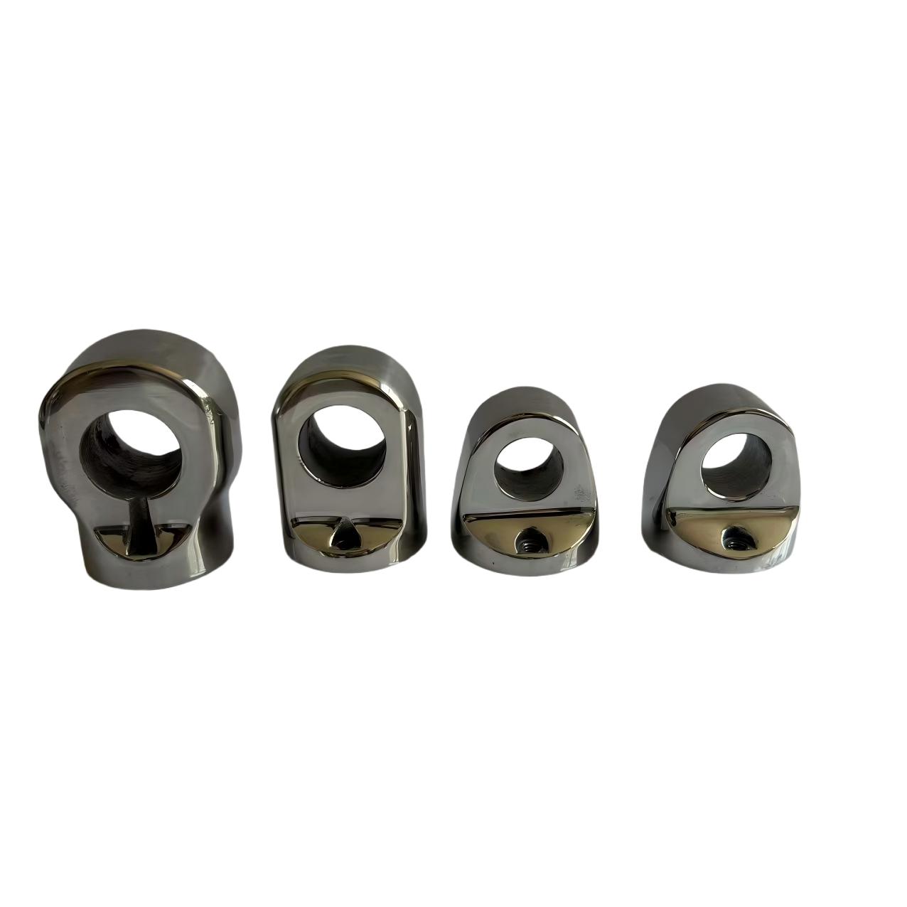 AISI316/Perahu Laut Aluminium Nodized Bollard Cleat Hardware