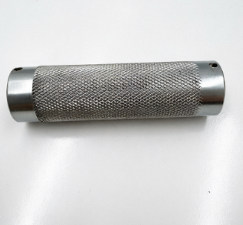 Pegangan knurled logam dengan mesin presisi