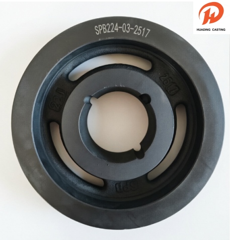 SPB224-03-2517 Pengecoran Katrol Besi