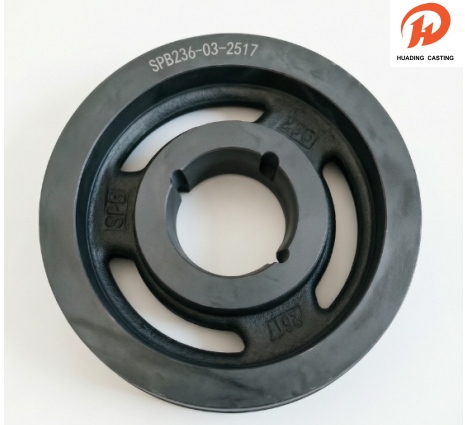 SPB236-03-2517 Pengecoran Katrol Besi