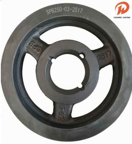 SPB250-03-2517 Pengecoran Katrol Besi
