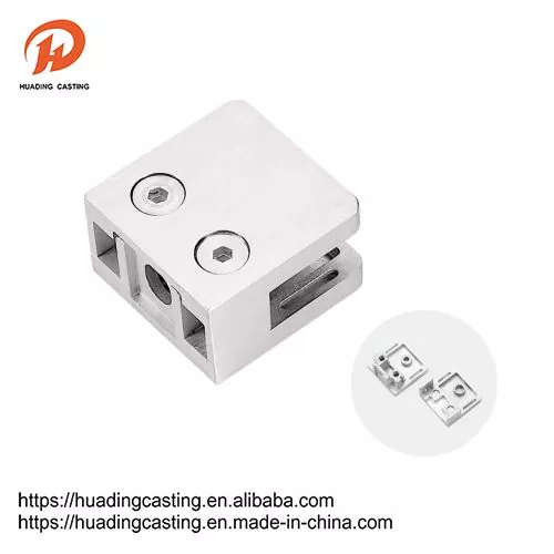 Square Stainless Steel 316 304 Clamp Kaca